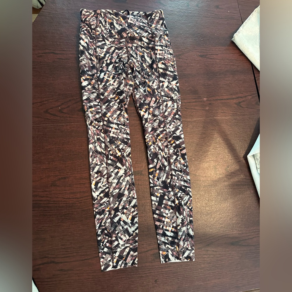 Lululemon Athletica Multicolor Abstract Leggings